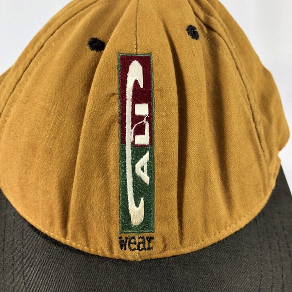 Cali Wear Hat Cap Strap Back Adjustable One Size Fits Most Yellow OSFM - Picture 4 of 10